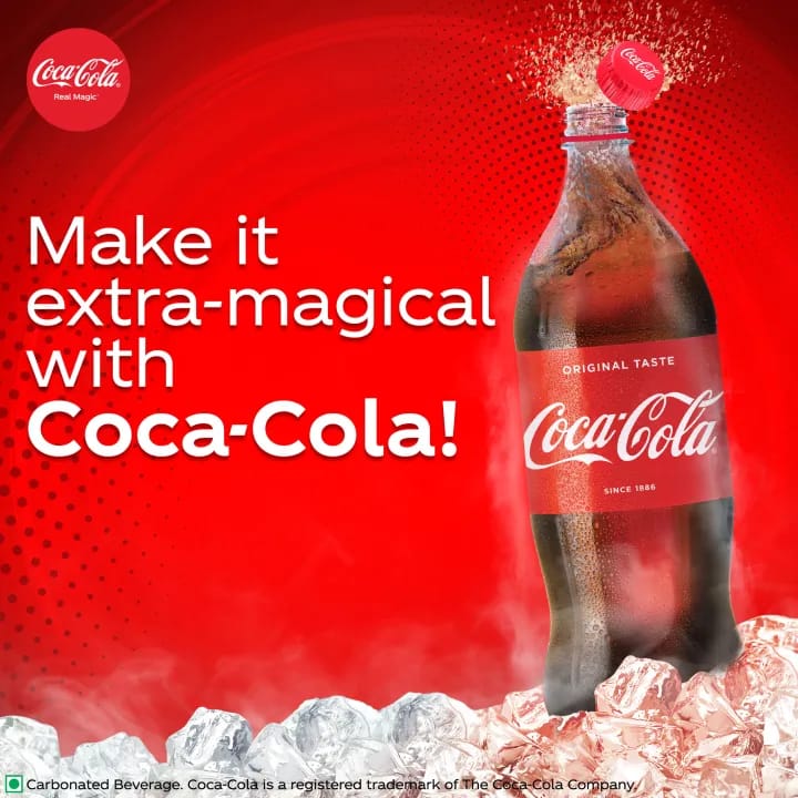 Coca-Cola Original Taste Soft Drink PET Bottle 2.25L - image 2