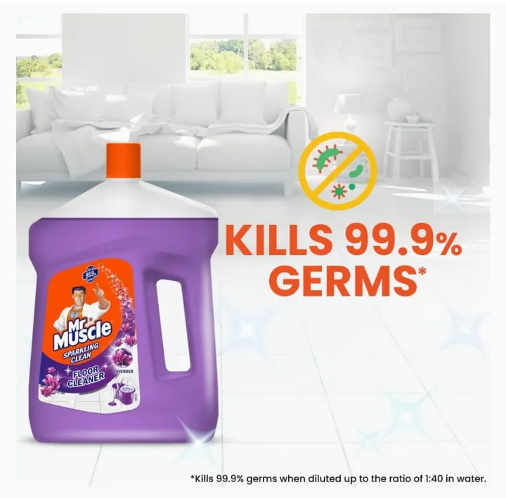 Mr. Muscle Floor Cleaner 2L Lavender - image 3