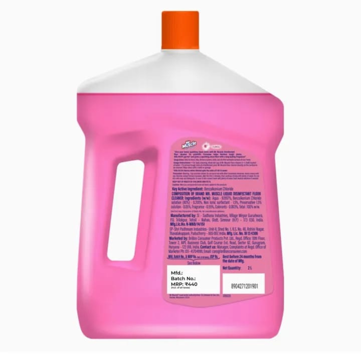 Mr. Muscle Floor Cleaner Lavender scent, 2L Floral - image 2