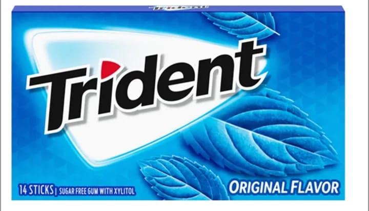 Trident Original Chewing Gum 14's (Pack of 1/2/3/5) - image 2