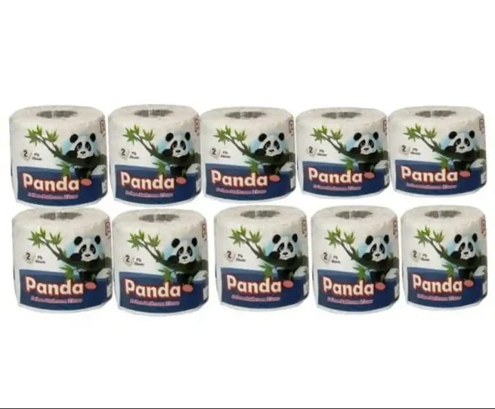 Panda Toilet Paper Roll Pack of 4 - image 2