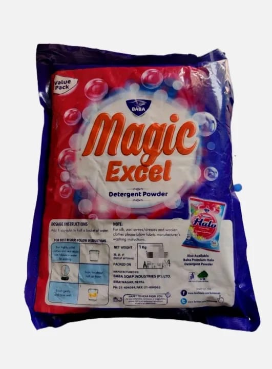 Baba Magic Detergent Powder 1Kg - image 3