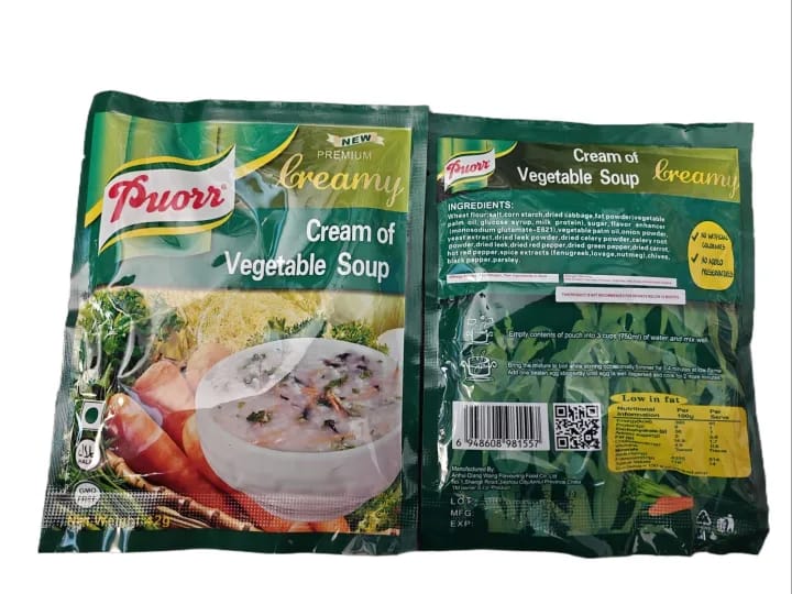 Puorr Cream of Vegetable Soup 42 Gm (Pack of 1/2/5) - image 2