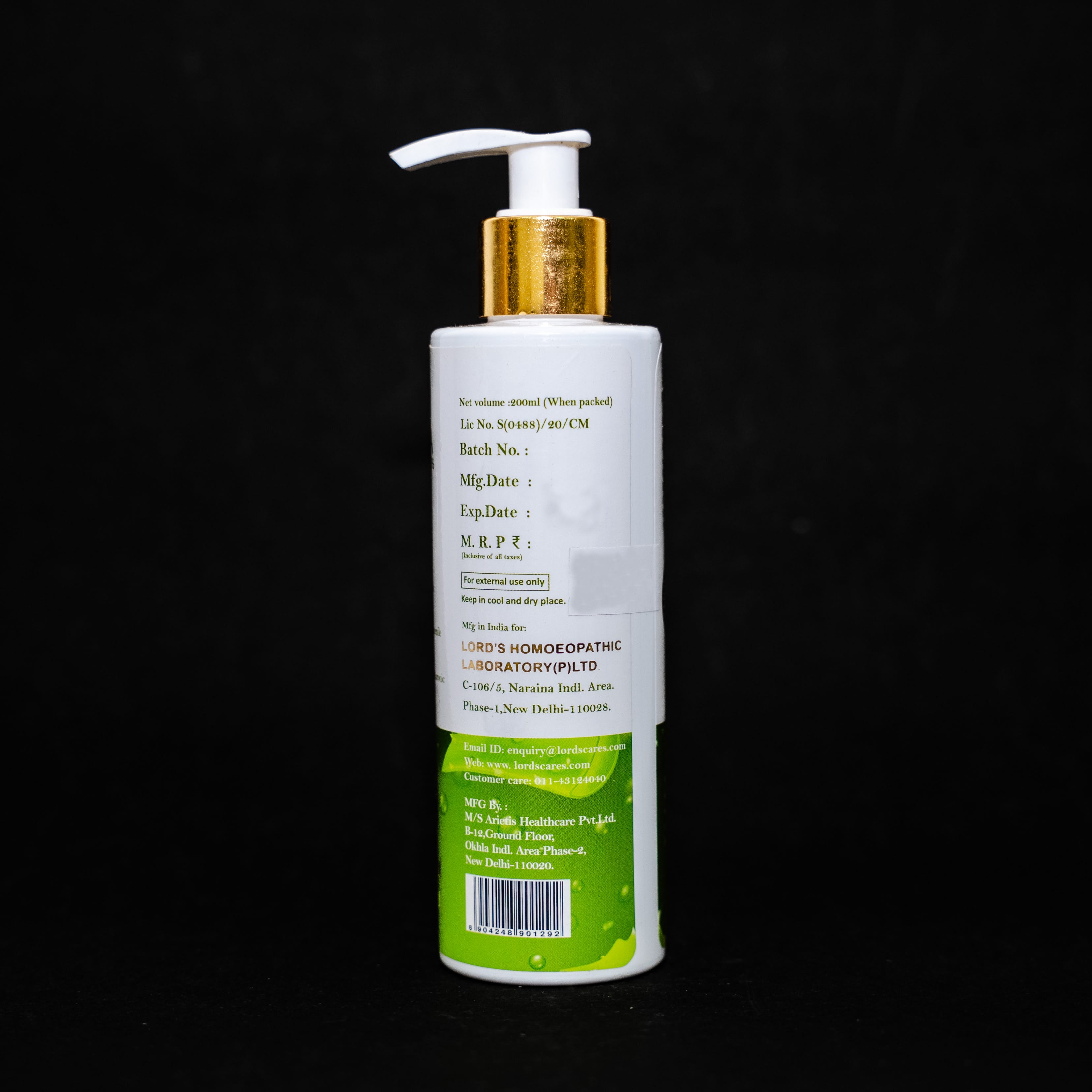 Lords Alovera 85% Gel 200 ML - image 3