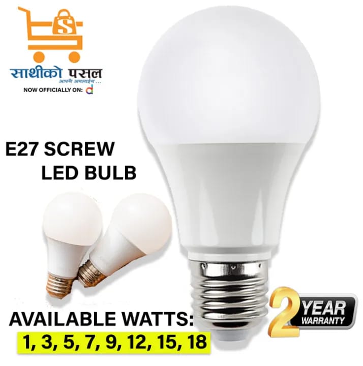 Center Bulb 5w Wega LED Bulb E27 Screw Pin110 220V Light Bulb 5W Lamp Led E27 White ...